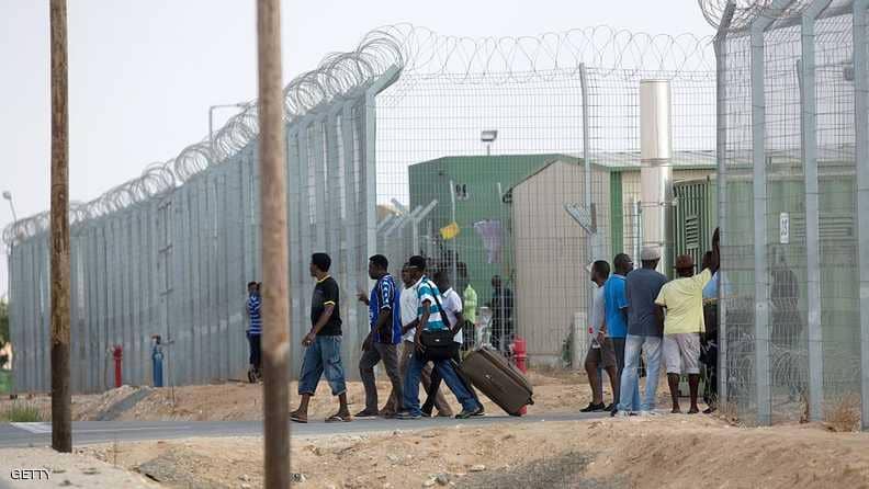 احتجاز اللاجئين في إسرائيل