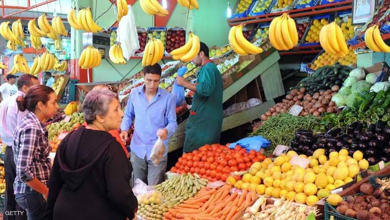 سوق خضروات وفاكهة المغرب
