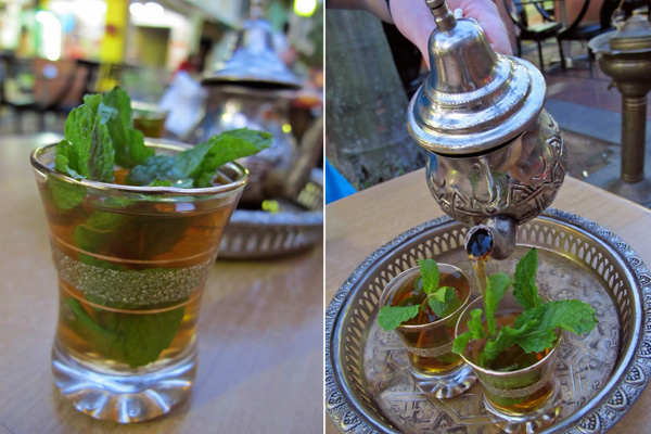 شاي بالنعناع تقليد مغربي