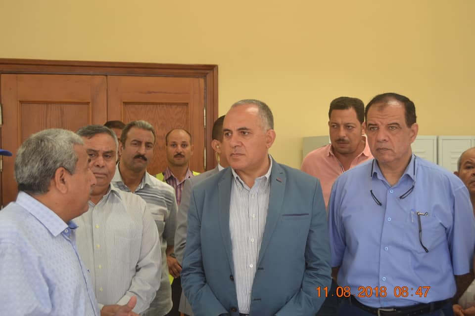 وزير الري يتفقد الترتيبات النهائية لإفتتاح قناطر أسيوط الجديدة 1