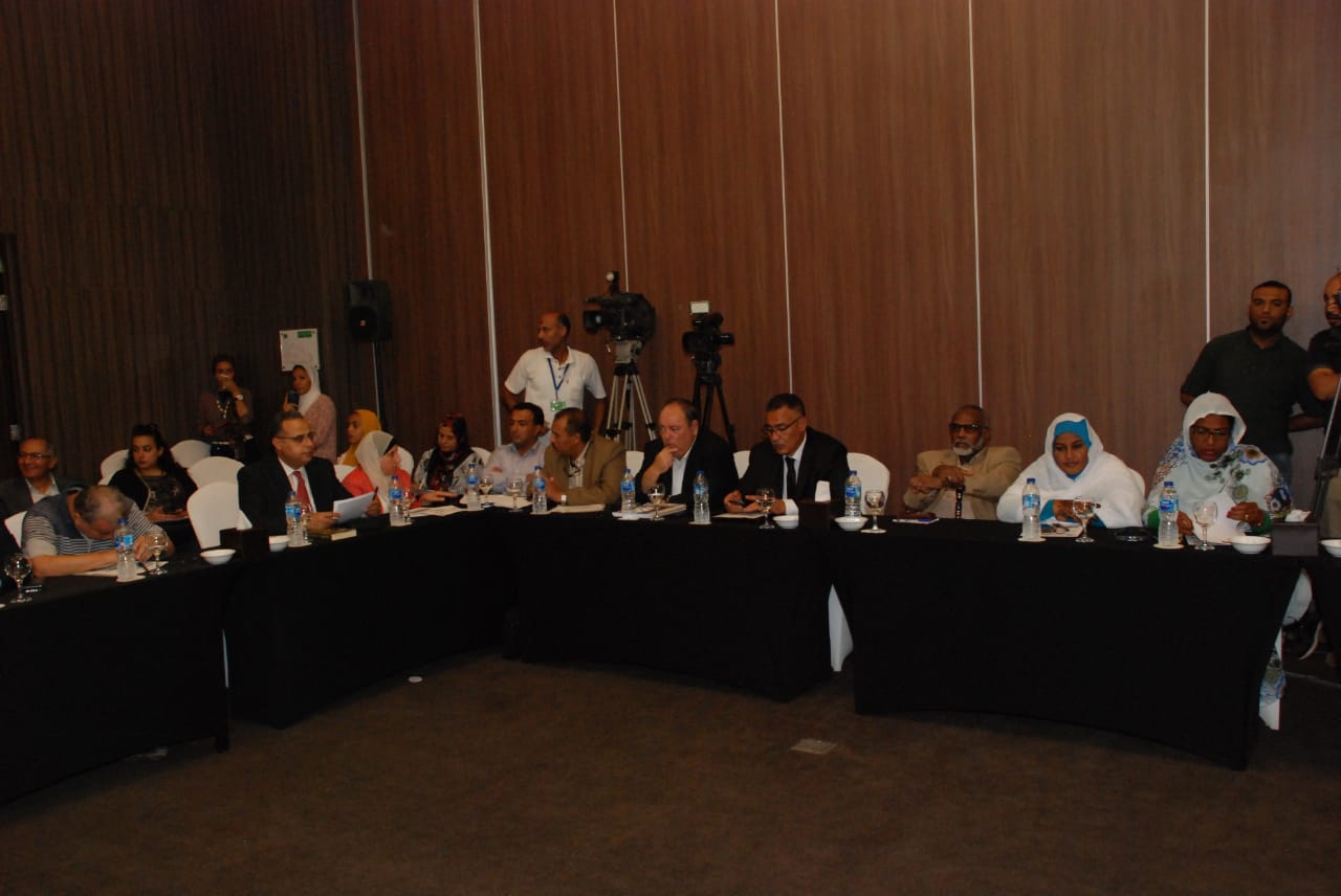 جانب من المشاركين في مؤتمر النخيل برعاية المنظمة العربية للتنمية الزراعية 1