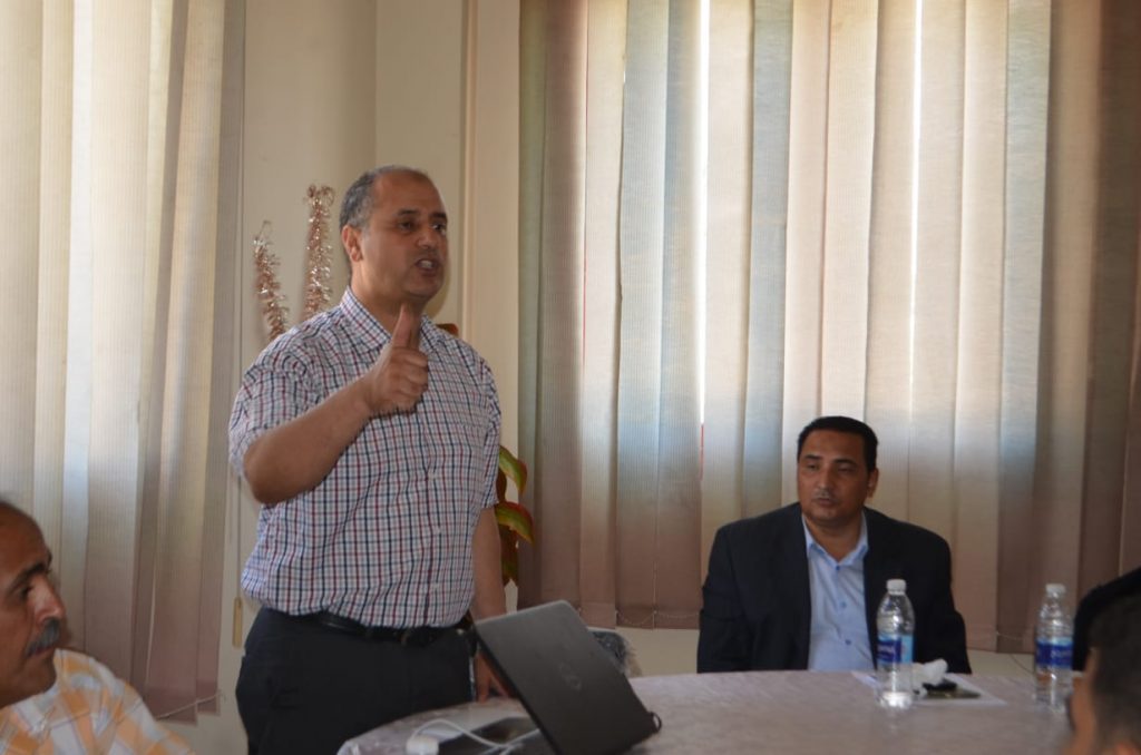 مدير معهد القطن خلال مؤتمر مبادرة القطن المصري