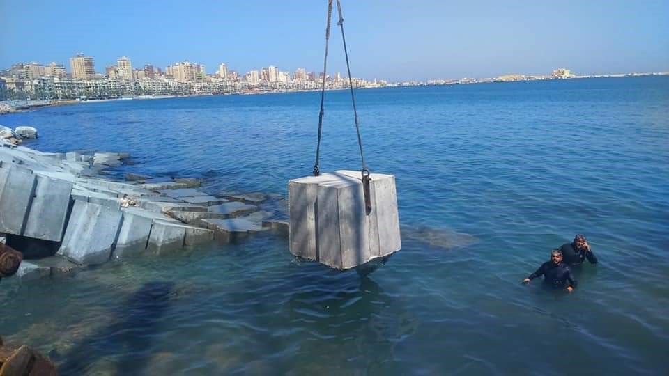 حماية شواطئ الاسكندرية