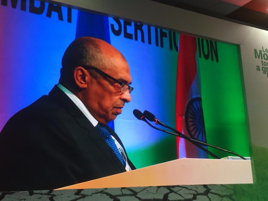الزراعة يلقي كلمة مصر في مؤتمر المناخ في الهند