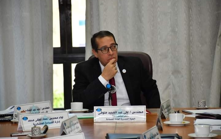علي منوفي رئيس هيئة المساحة المصرية