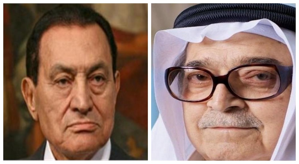 الشيخ صالح كامل والرئيس مبارك