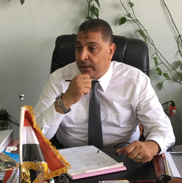 علاء خالد رئيس قطاع حماية النيل