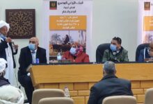 لقاء علاء فاروق رئيس البنك الزراعي وأهالي مطروح