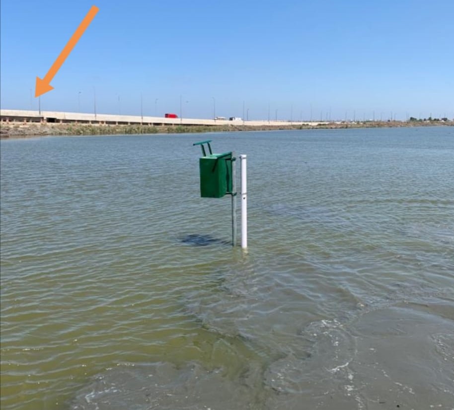 محطة رصد التلوث في بحيرة مريوط