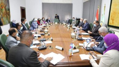 اجتماع وزيرا الزراعة والبيئة ومحافظ جنوب سيناء