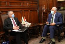 وزير الزراعة يستقبل السفير الروسي في القاهرة