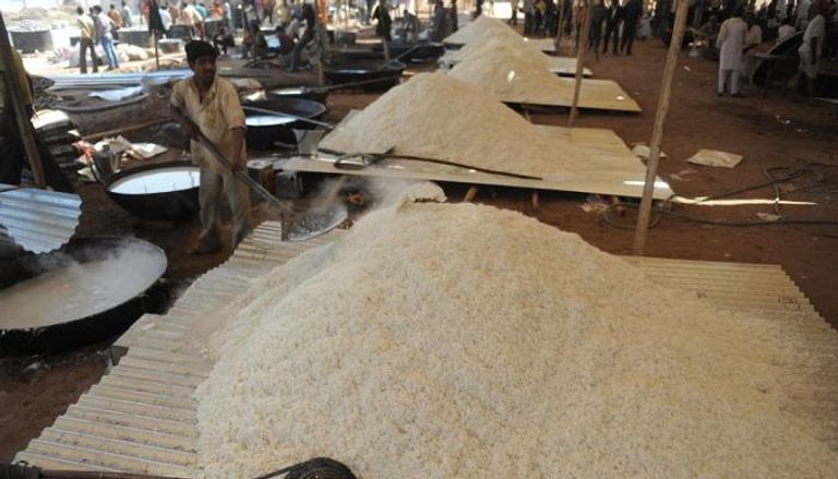 الأرز البسمتي في مهرجان للطهي بدولة الهند