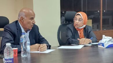 الدكتورة هدي رجب والمهندس محمود العناني