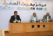 الدكتور عبدالله زغلول رئيس مركز بحوث الصحراء