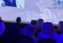 وزير الري في المنتدي العربي للمياه في دبي