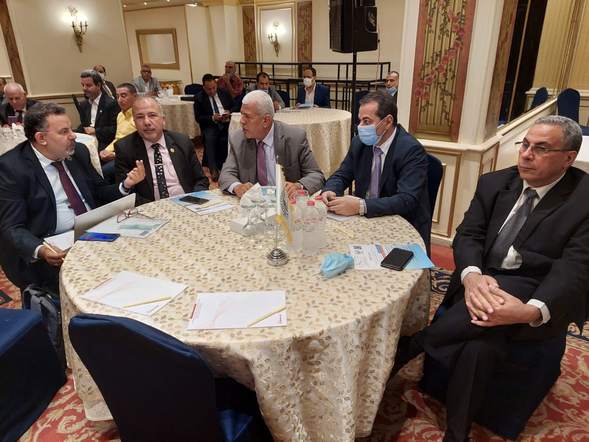 نقيب الزراعيين في مؤتمر المجلس العربي للمياه 2