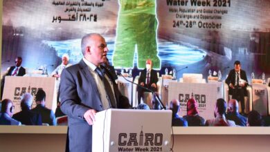 وزير الري في اسبوع القاهرة للمياه