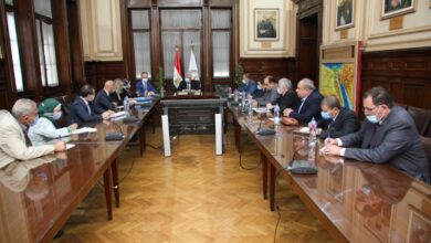وزير الزراعة يلتقي وفد الإتحاد الأوروبي بمصر