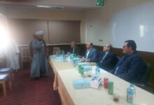 صالح يعقد لقاءات في مديرية الإصلاح الزراعي في الجيزة