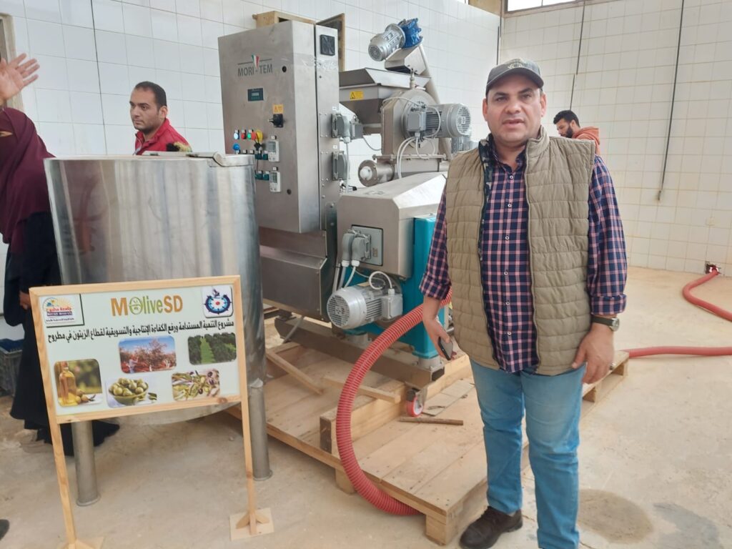محمد فهيم يستعرض أهمية تصنيع الزيتون في مطروح scaled