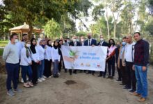 وزير الري يدشن مشروع زراعة 1000 شجرة في القناطر الخيرية 5