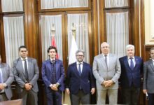 وزير الزراعة يلتقي شركة أسبانية لإنتاج الزيتون