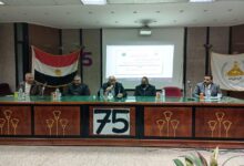 ندوة الزراعة الملحية في كلية الزراعة جامعة عين شمس