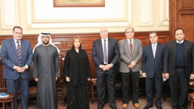 وزير الزراعة يلتقي سفيرة الأمارات العربية المتحدة بالقاهرة