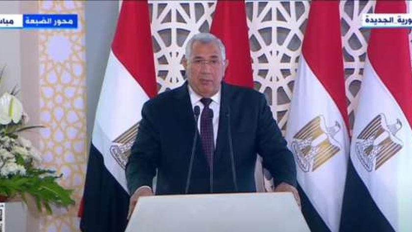 وزير الزراعة والدلتا الجديدة
