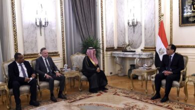 الوزراء يلتقي رئيس شركة أكوا باور السعودية 1