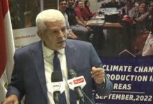 سيد خليفة في مؤتمر المناخ في جامعة عين شمس