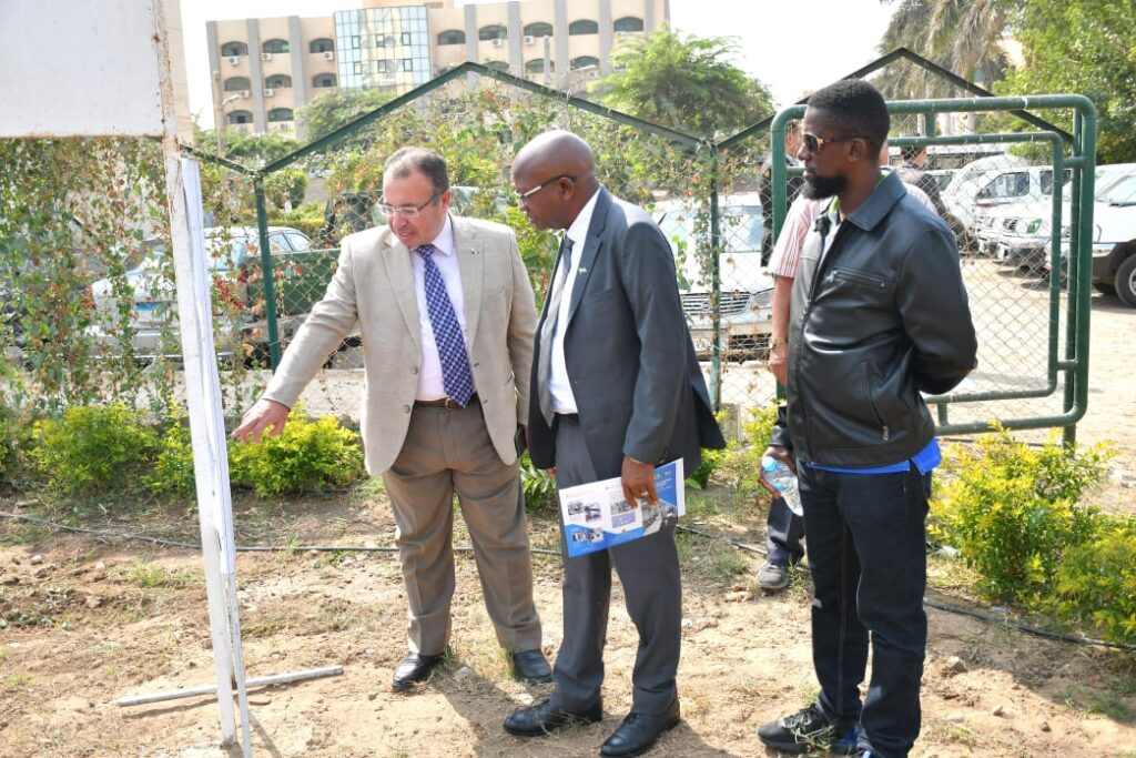 وزير المياه في سيراليون خلال زيارته المركز القومي لبحوث المياه 4 scaled