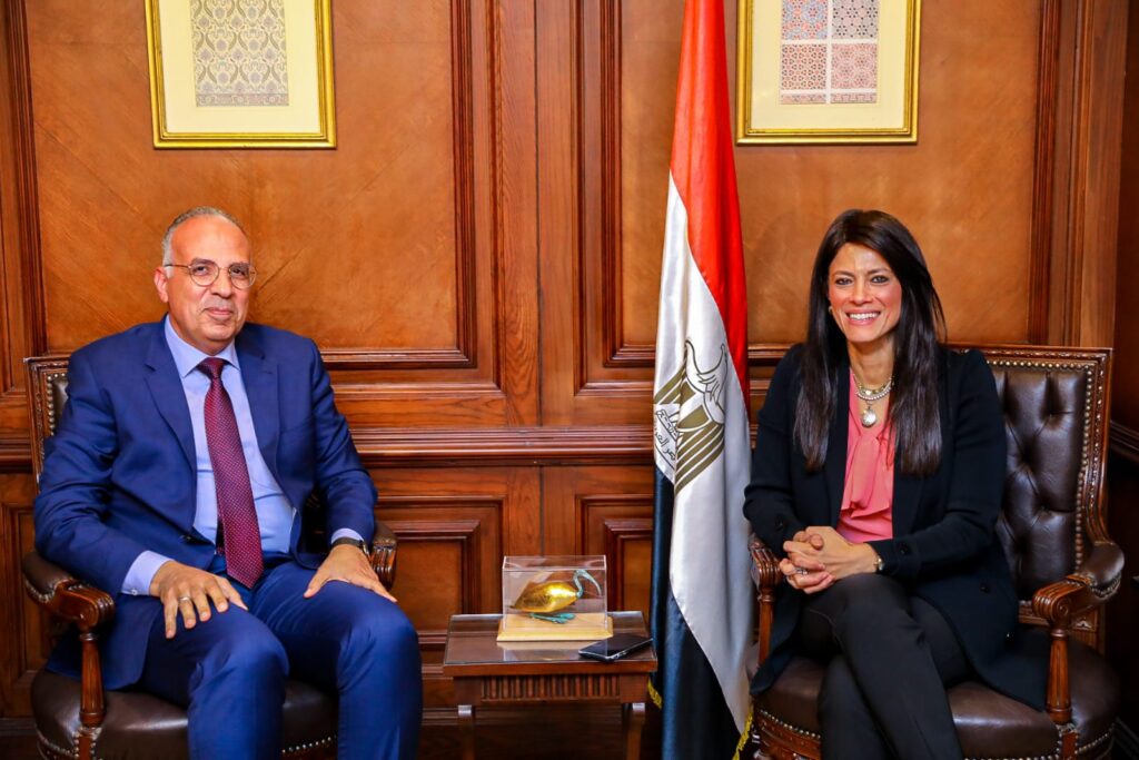 وزير الري يلتقي وزيرة التعاون الدولي scaled