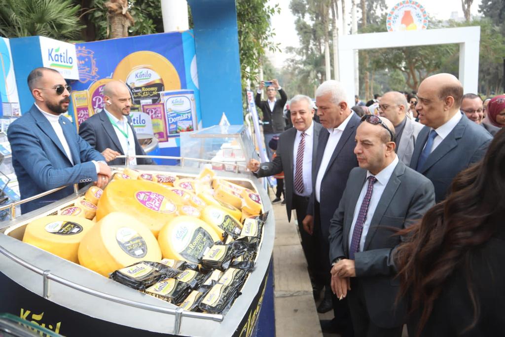 إفتتاح مهرجان الجبن المصري بحضور نقيب الزراعيين 1