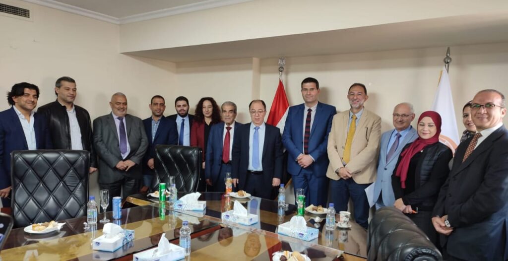 رئيس هيئة سلامة الغذاء يلتقي وزير الزراعة اللبناني scaled