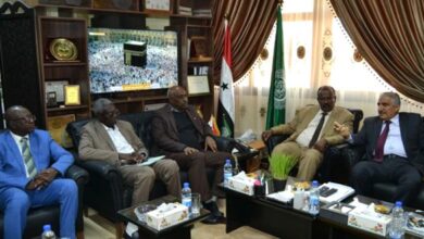 مدير منظمة اكساد يلتقي وزير الزراعة والغابات السوداني