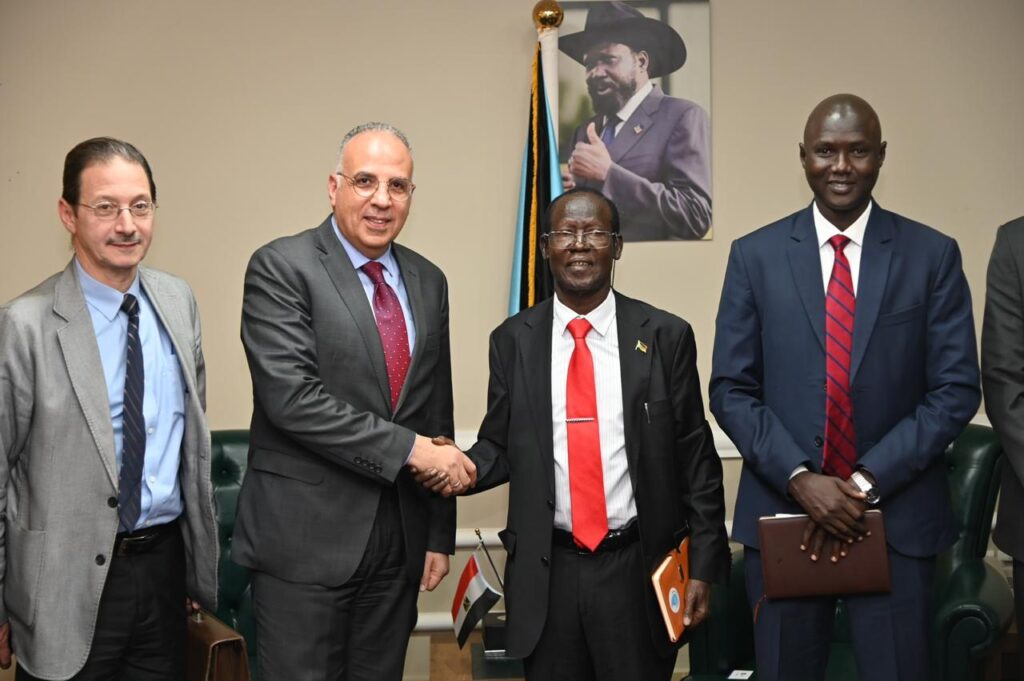 الري يلتقي نائب رئيس جمهورية جنوب السودان 3 scaled