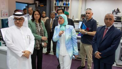 زيارة وفد سعودي لمعمل متبقيات المبيدات 3