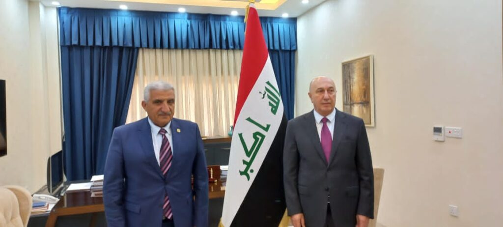 مدير أكساد يجتمع مع وزير البيئة العراقي scaled