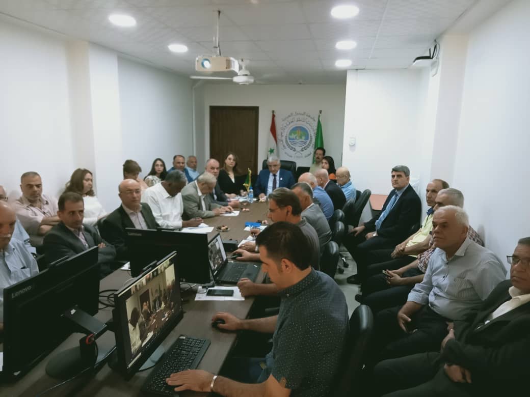أكساد تنظم ورشة عمل مكافحة آفات النخيل