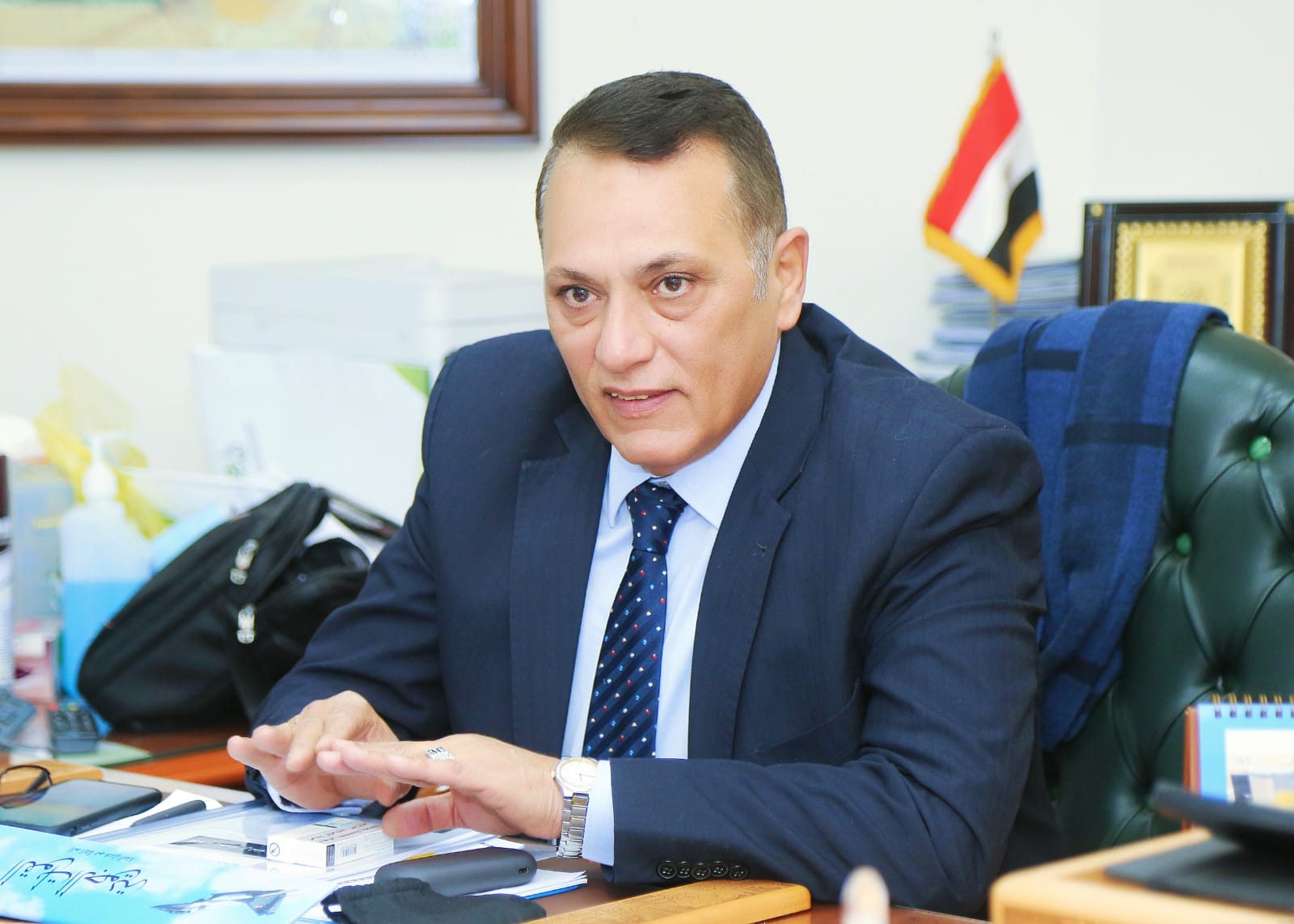 المهندس عمرو عبدالوهاب رئيس شركة الريف المصري الجديد